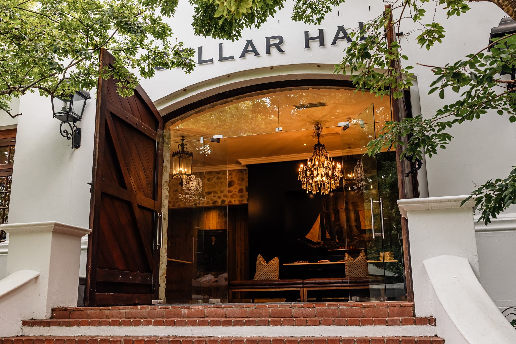 Lanzerac Wine Estate luxury wine tasting in Stellenbosch near Cape Town