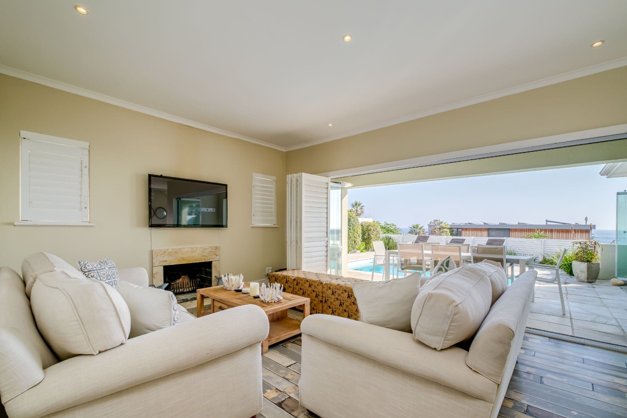 Beach Style Home With Pool and Garden Barbados — luxury villa in Camps Bay