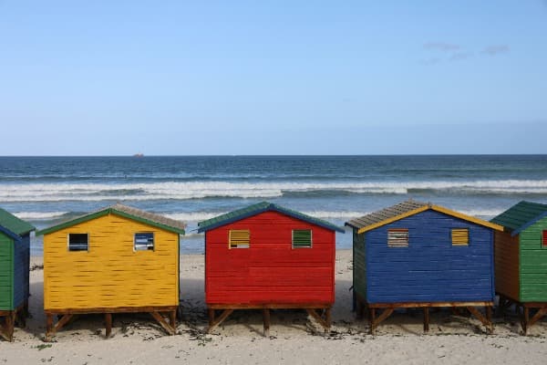 Muizenberg Beach on the Cape Peninsula Private Tour